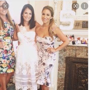 Jessie James Decker Floral Asos dress